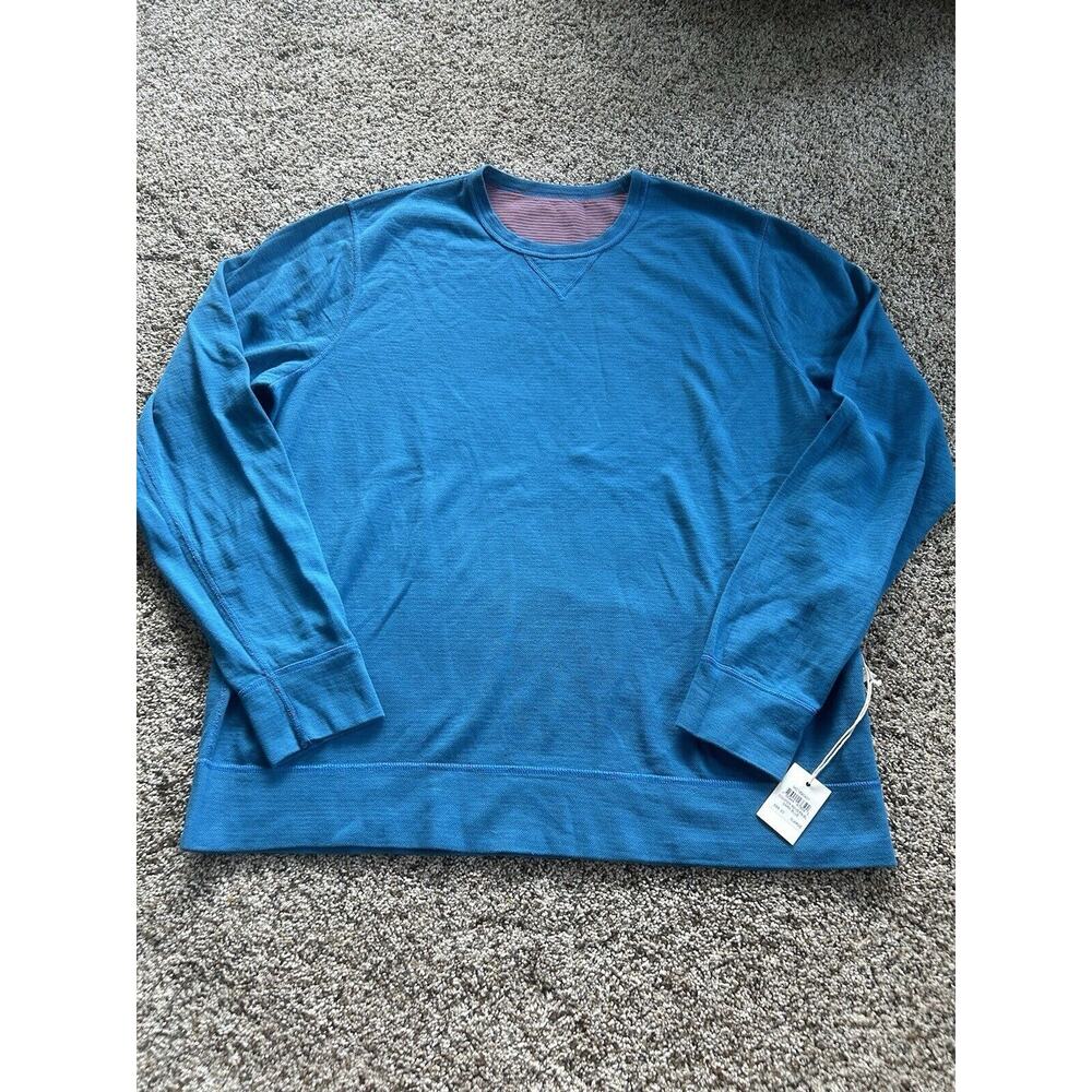 *NEW* FOSSIL size XL men’s SWEATSHIRT COOPER REVERSIBLE LIGHT-WEIGHT NEW H24